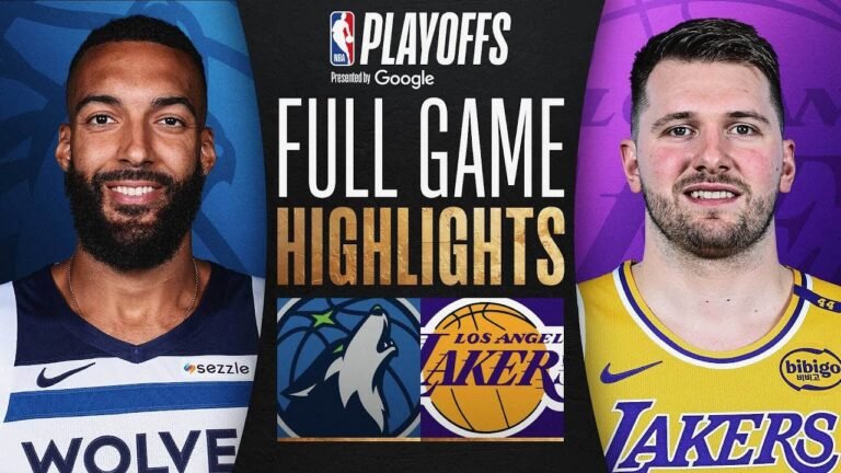 lakers vs timberwolves