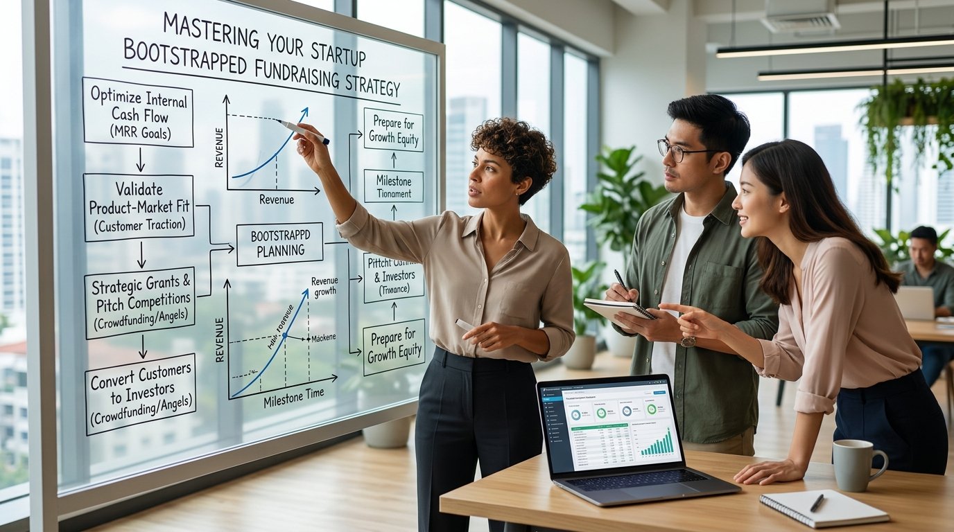 startup booted fundraising strategy